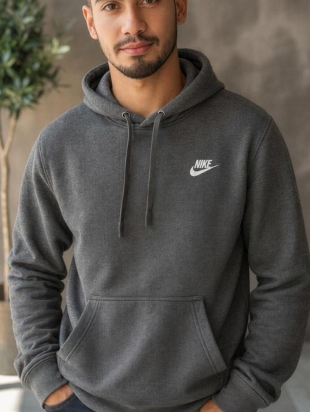 Nike Dark Gray Pullover Hoodie